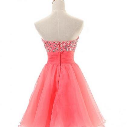 Sweetheart Short Prom Dresses,charming Homecoming..
