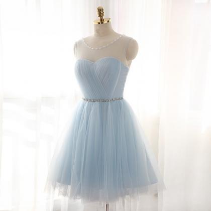Tulle Short Prom Dresses,charming Homecoming..