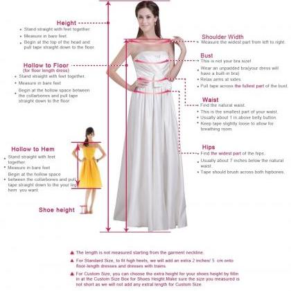 A-line Beading Custom Made Prom Dresses,..