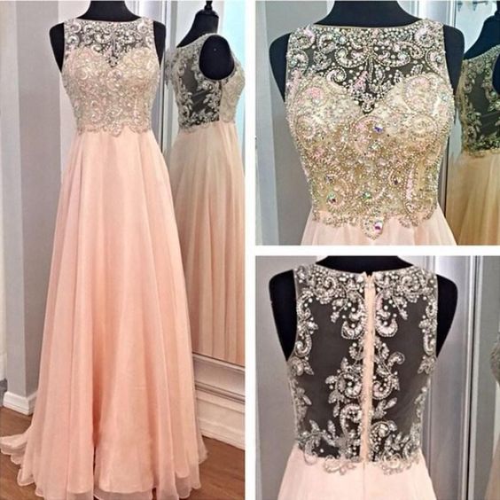 Newest Beading Prom Dresses, Floor-length Evening Dresses, Real Made Charming Evening Dresses,xc02