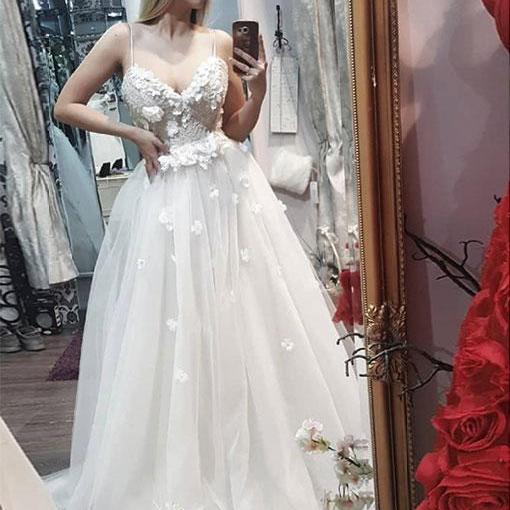 Cute Strapless Yellow Tulle Long Evening Dress Formal Wedding Guest Dress SP463